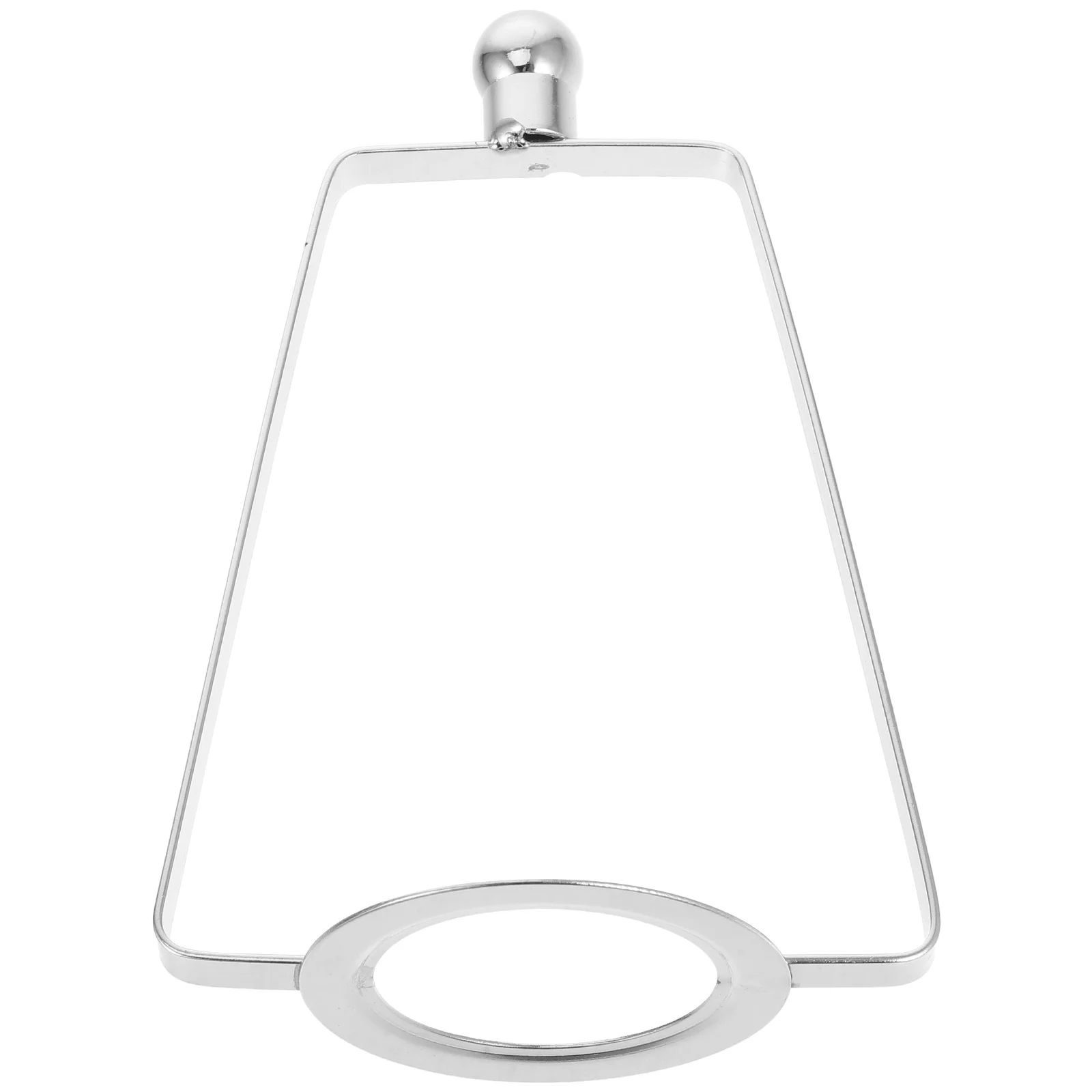 

Crystal Lamp Frame Metal DIY Lamp Bracket for Shade Replacement Lampshade Holder Adjustable Harp for Table Floor Lighting