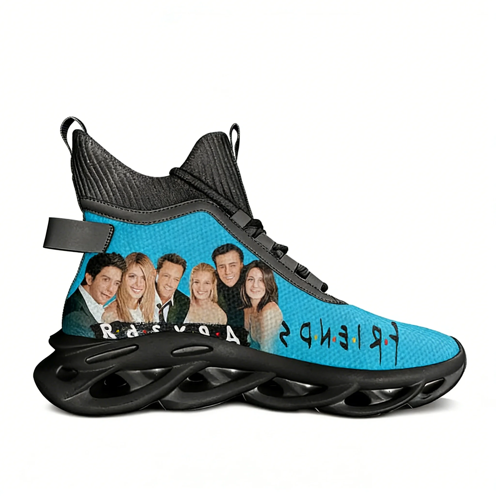 

Friends TV Comedy High Top Flats Sneakers Mens Womens Sports Hiking Travel Shoes Running Shoes Custom Shoes
