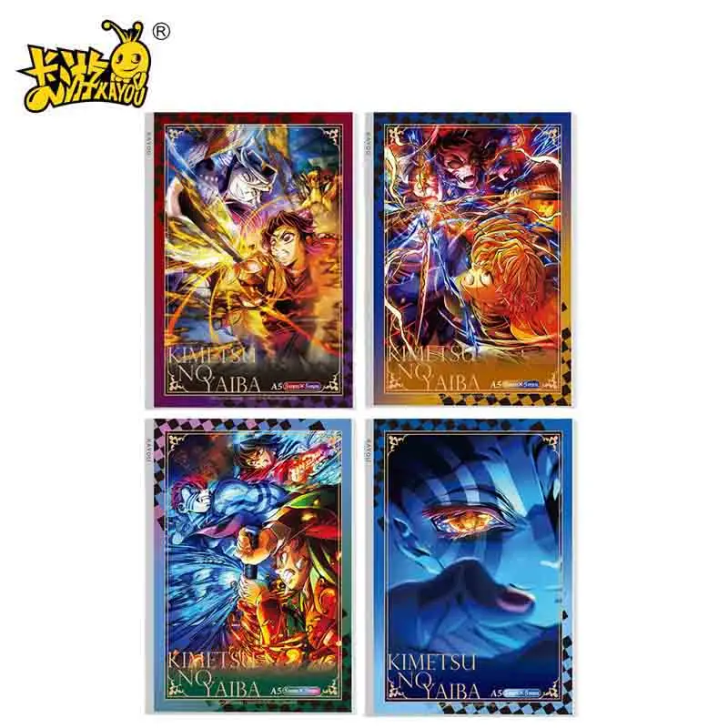 KAYOU Demon Slayer Exercise Book Kimetsu No Yaiba Infinity Castle Genuine Animation Cartoon Collection Peripheral Toy Gifts