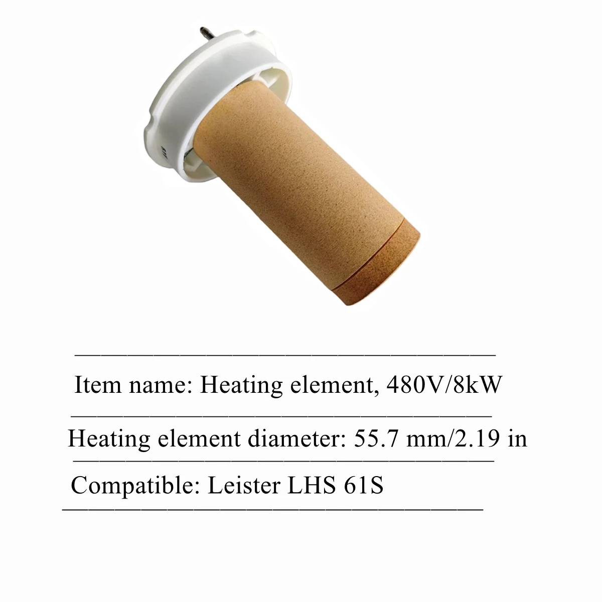 Replacement Heating Element,480V 8000W C145.441 Heating Core for LHS 61S Hot Air Tools