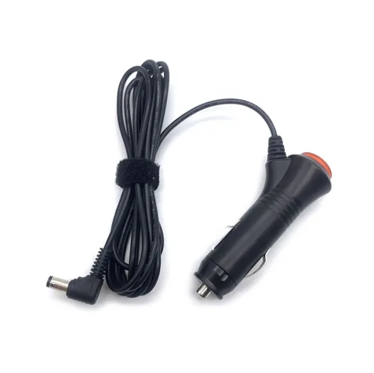 

Wholesale Black 2m 12V DC 5.5*2.1mm Male to Car Cigarette Lighter Power Cord Cable