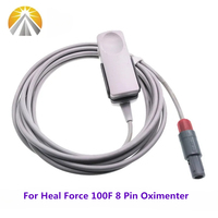 5 Pin SpO2 Sensor For Heal Force 100F Pulse Oximeter Adult Child Neonate Patients SAO2 Probe