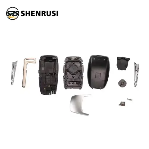 벤츠 2017 E클래스 E43 E300 E400 W213 2018 S클래스용 쉐누시 스마트 자동차 키 폴딩 쉘 스타일링 자동 리모컨 키 케이스