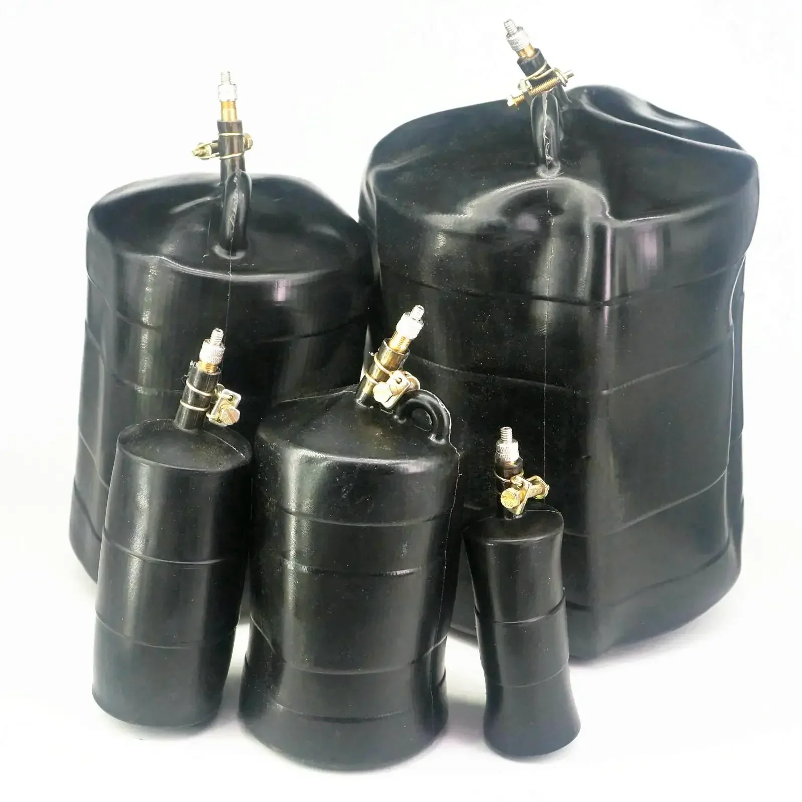 Fit Pipe I/D 45-315mm Natural Rubber Drain Air Bag Inflatable Bung Stop Plug Block 0.25 Bar British Gas Nozzle