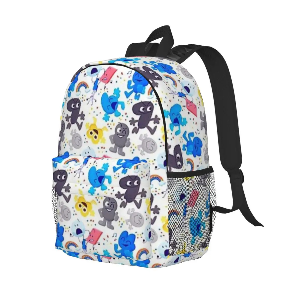 B-Bfdi Pattern New Fashionable Pattern School Bag Print Lightweight Backpack 15inch
