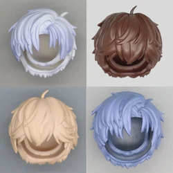 Ob11 Boy Doll Plastic Hair Replacement Doll Hair Accessories For Obitsu11 Gsc Ymy Body 1/12Bjd Doll Body