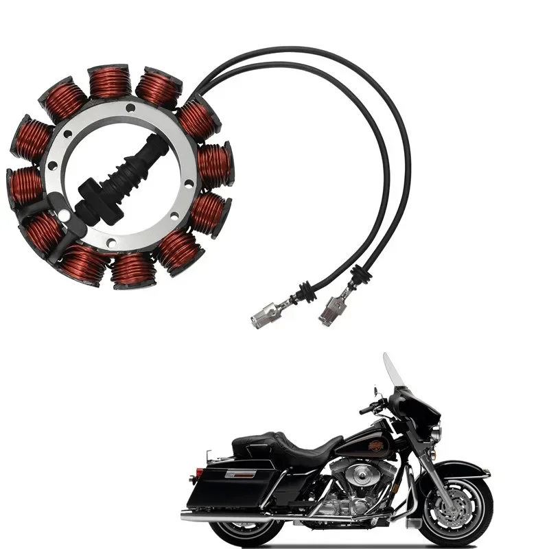 

For Harley Touring Electra Glide 1999 2000 2001 Motorcycle Parts 12V 45A Stator Coil Motorcycle Parts