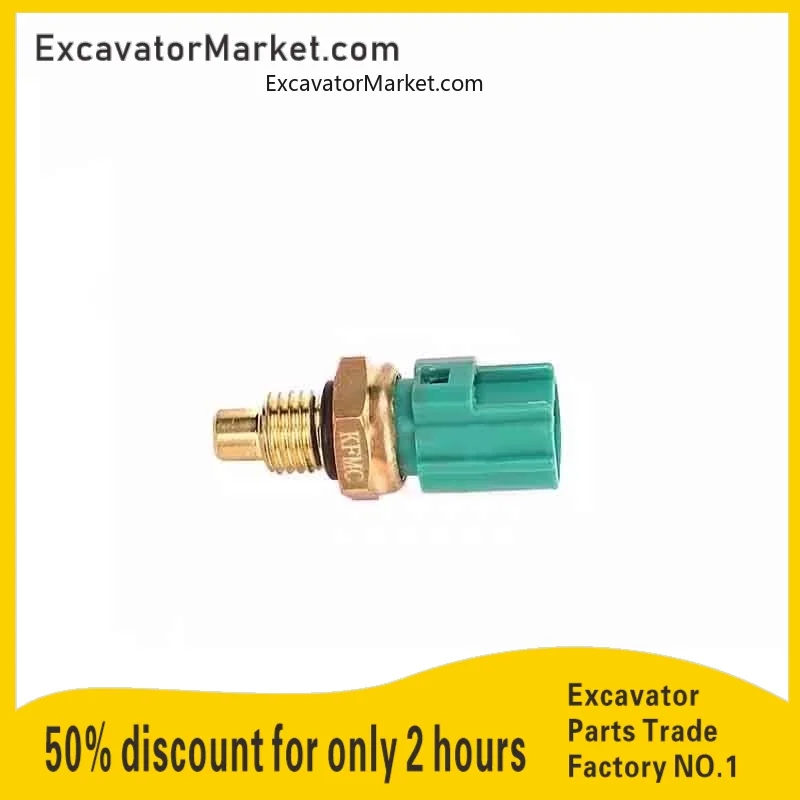 Excavator Parts  for Shensteel SK200-8 high-pressure diesel pump sensor J05E oil temperature sensor sensing plug