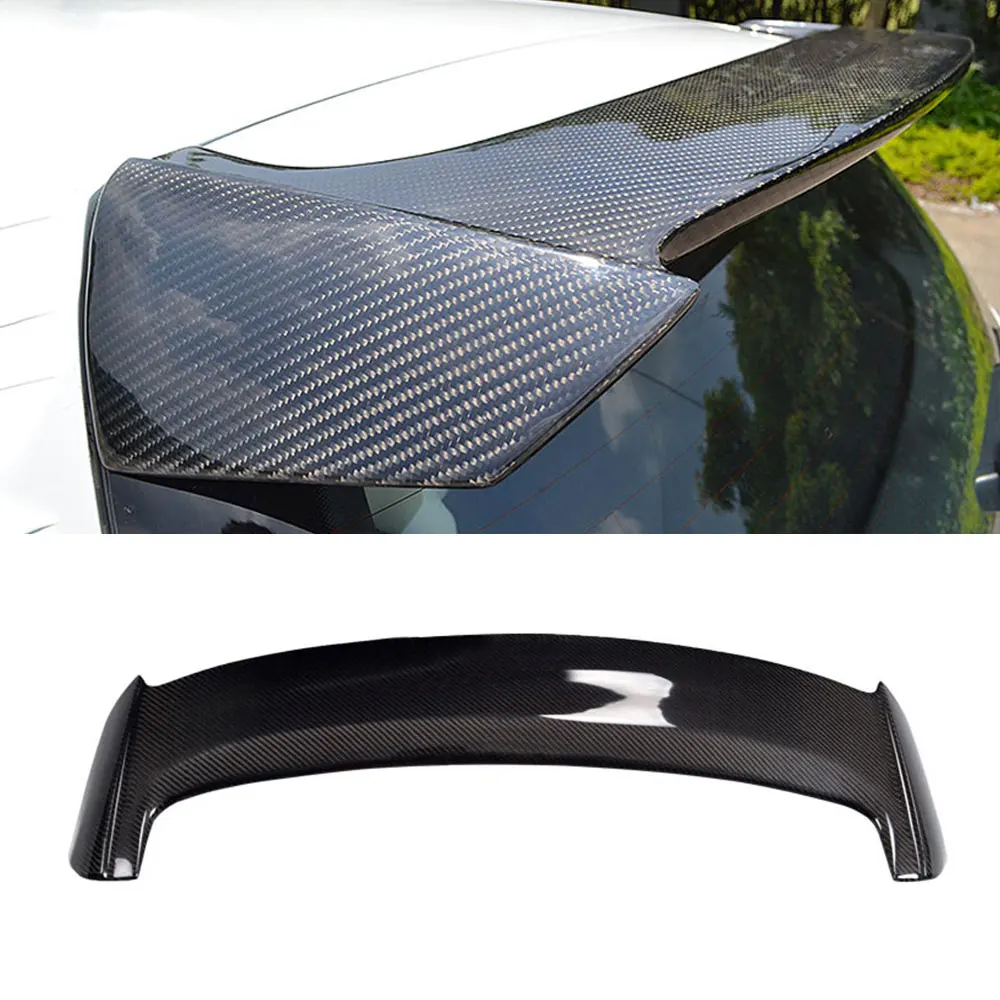 Carbon Fiber Car Rear Roof Spoiler Wing Lip for Volkswagen Golf 7 MK7 Standard Rline 2014 2015 2016 2017