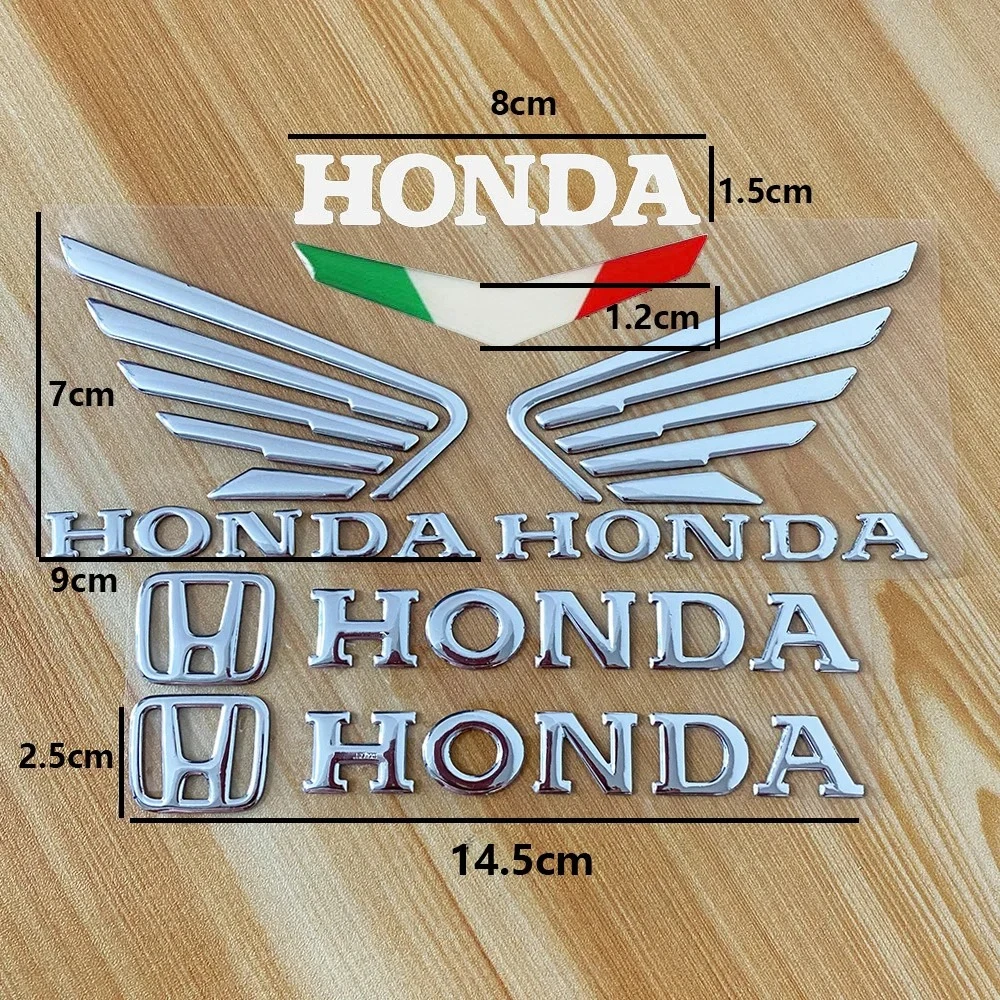 

Honda Motorcycle Decoration Sticker Accessories 3D Wing Soft RubberPCX160CBR400CBR500CR650RCBR1000RPcx125 Motorcycle Accessories