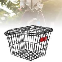 Bicycle Bike Metal Wire Rear Storage Basket Generic Accessories Easily Install