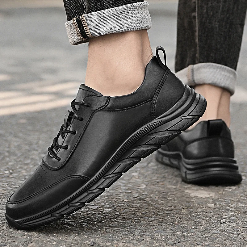 

Invisible Height Increasing Casual Autumn Men Shoes New Business Low Cut Comfortable Breathable Dad Sports Hiking Shoes