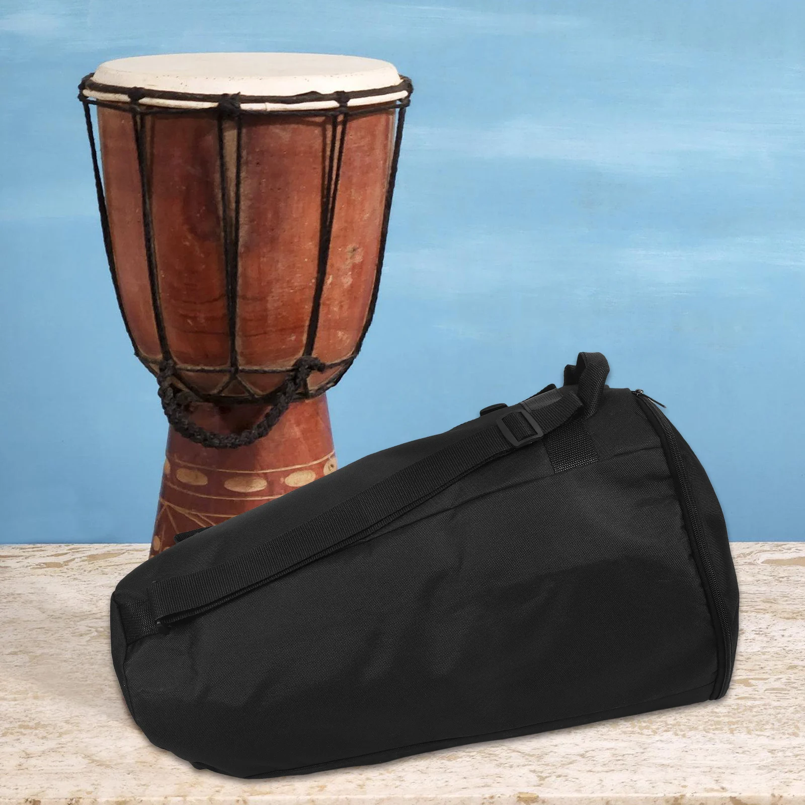 

African Drum Bag Backpack Style Storage Pouch For Djembe Drums Multi Purpose Carry Case Thick Shoulder Strap Wear Resistant