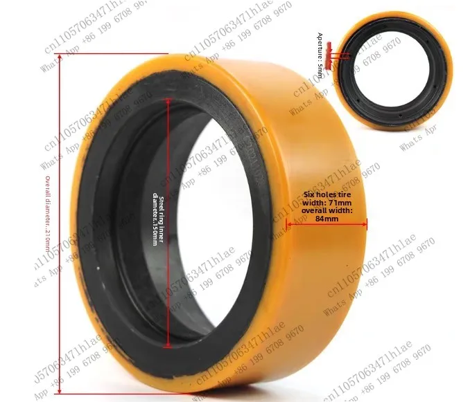 1pcs Suitable for Zhongli electric forklift pallet truck accessories, first generation drive wheels
