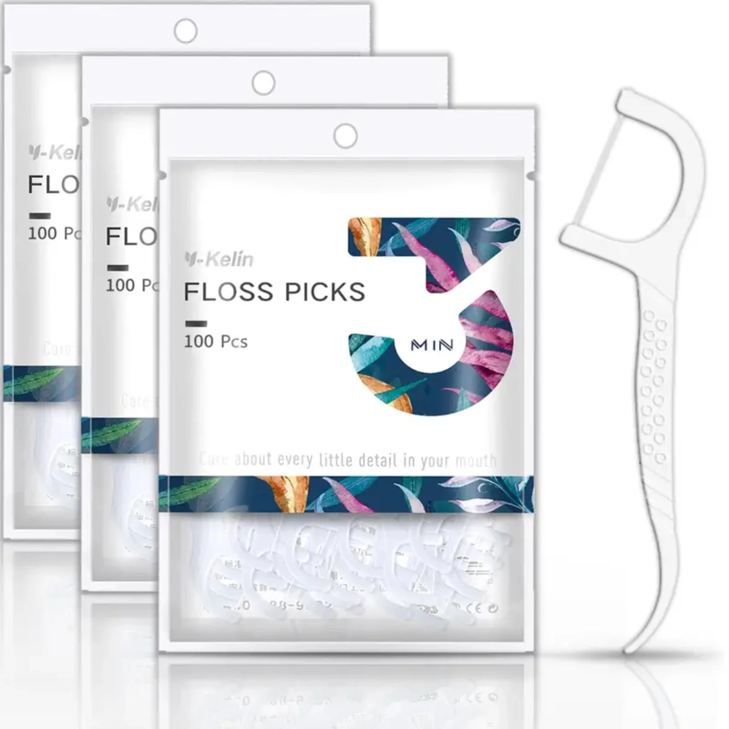 Top-notch Dental Floss Picks for Premium Oral Hygiene and Fresh Breath - High-quality Flosser Sticks for Deep Cleaning - Essenti