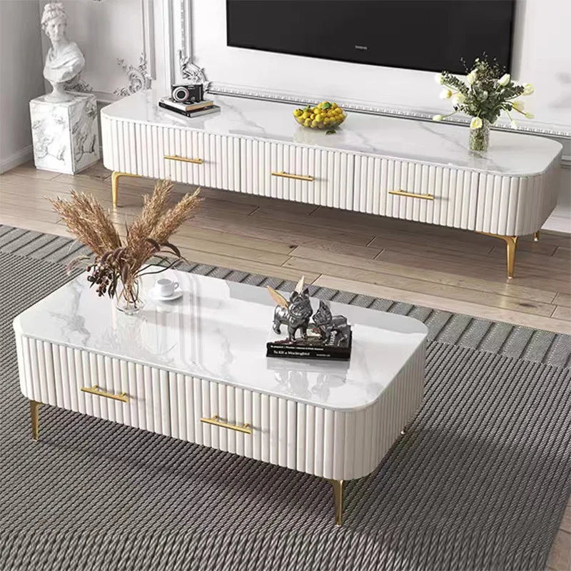 

Coffee table, household, living room, combination, coffee table, TV cabinet, with drawers
