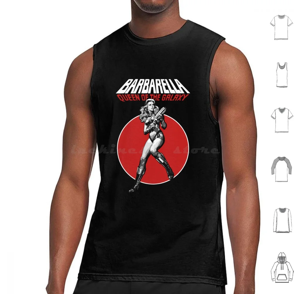 Barbarella-Queen Of The Galaxy Tank Tops Vest Sleeveless Barbarella Queen Of The Galaxy