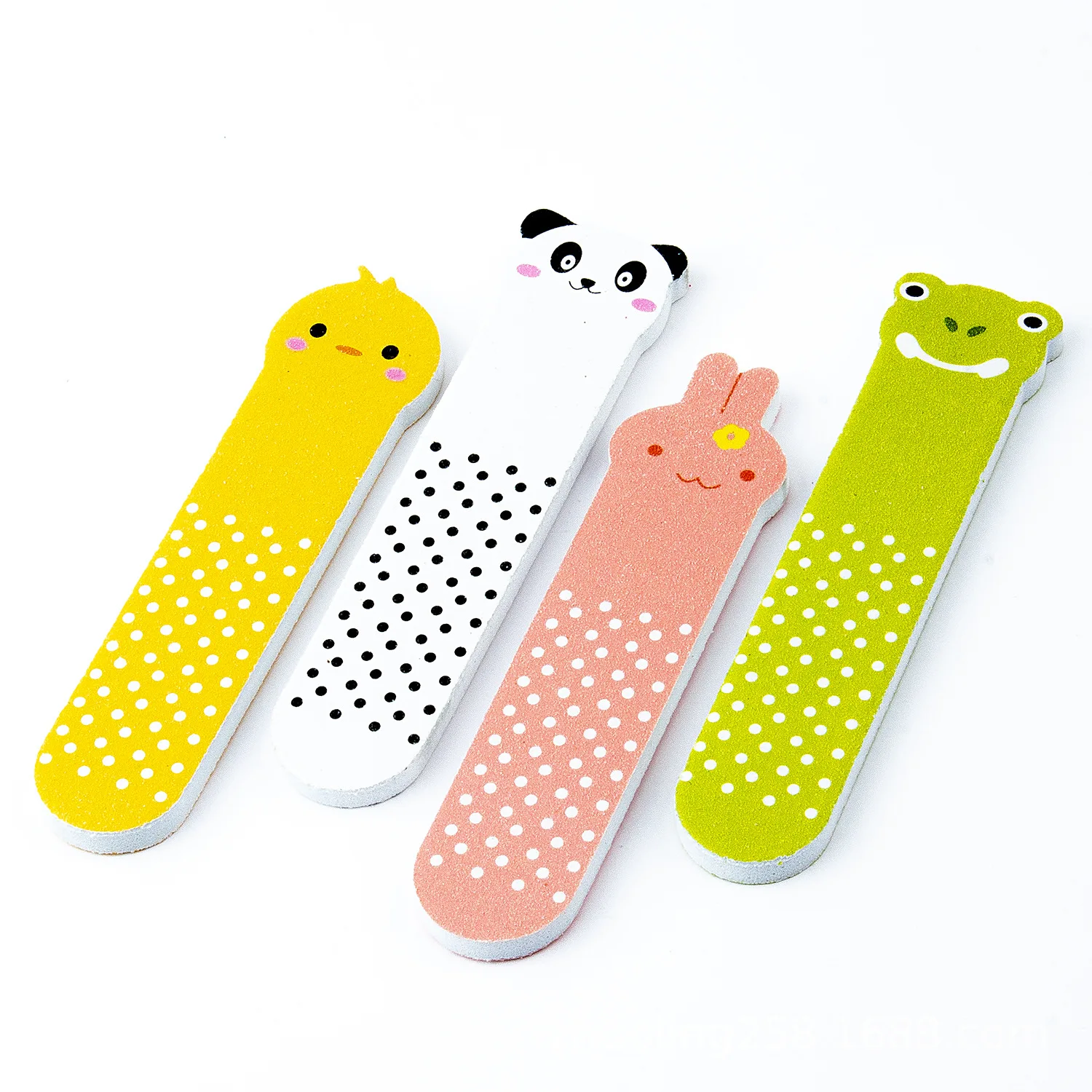 مجموعة مبرد أظافر صغيرة من مادة إي في إيه، ورق صنفرة ملون مطبوع على شكل زهرة، إزالة طلاء جل الأظافر، وإكسسوارات وأدوات العناية بالأظافر #6