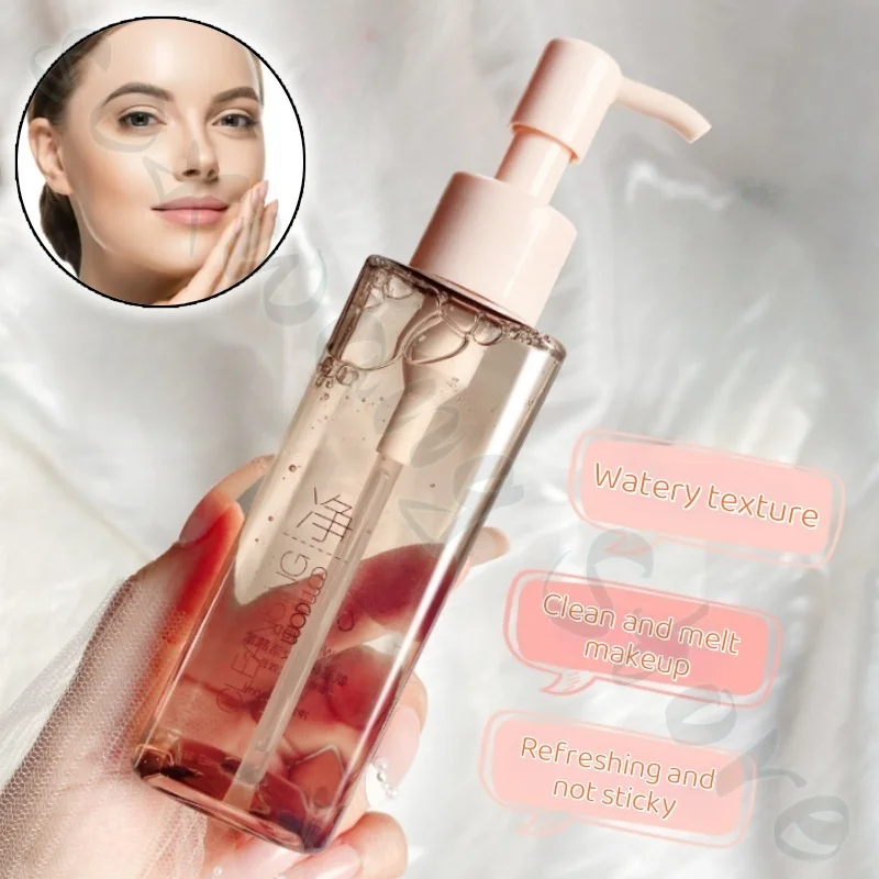 مزيل مكياج الأحماض الأمينية WODWOD ينظف العسل لطيف وغير مزعج الملمس حريري للتنظيف العميق ومزيل مكياج الوجه