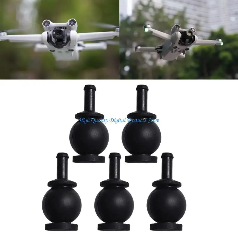 U2JE Rubber Anti Vibration Ball Shock Absorbing Balls For M300 RTK X5S Repair Easy Mounting Design