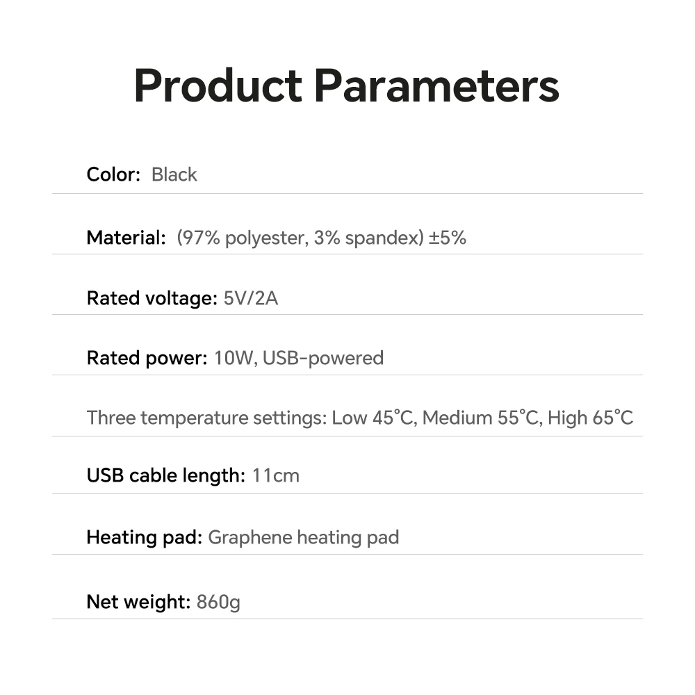 Heated Shawl Wearable Heated Blanket Graphene Heating Shawl with 3 Heat Levels Hooded Design USB Powered Portable Body Warmer
