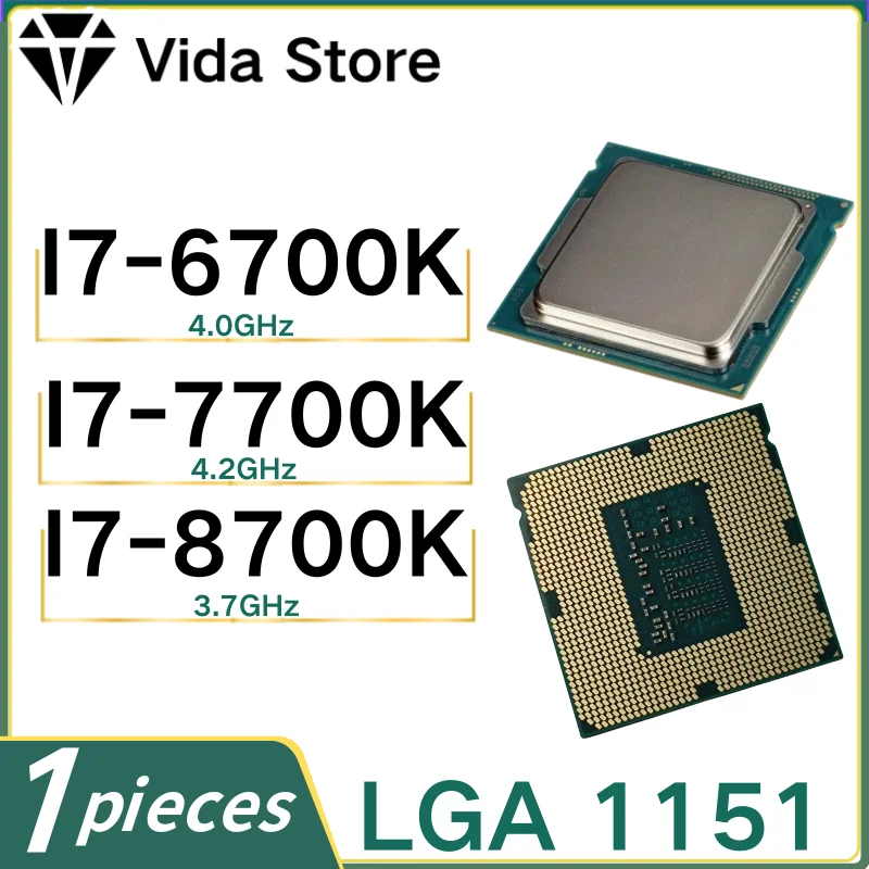 1PCS LGA1151 I7-6700K I7-7700K I7-8700K I7 6700K I7 7700K I7 8700K