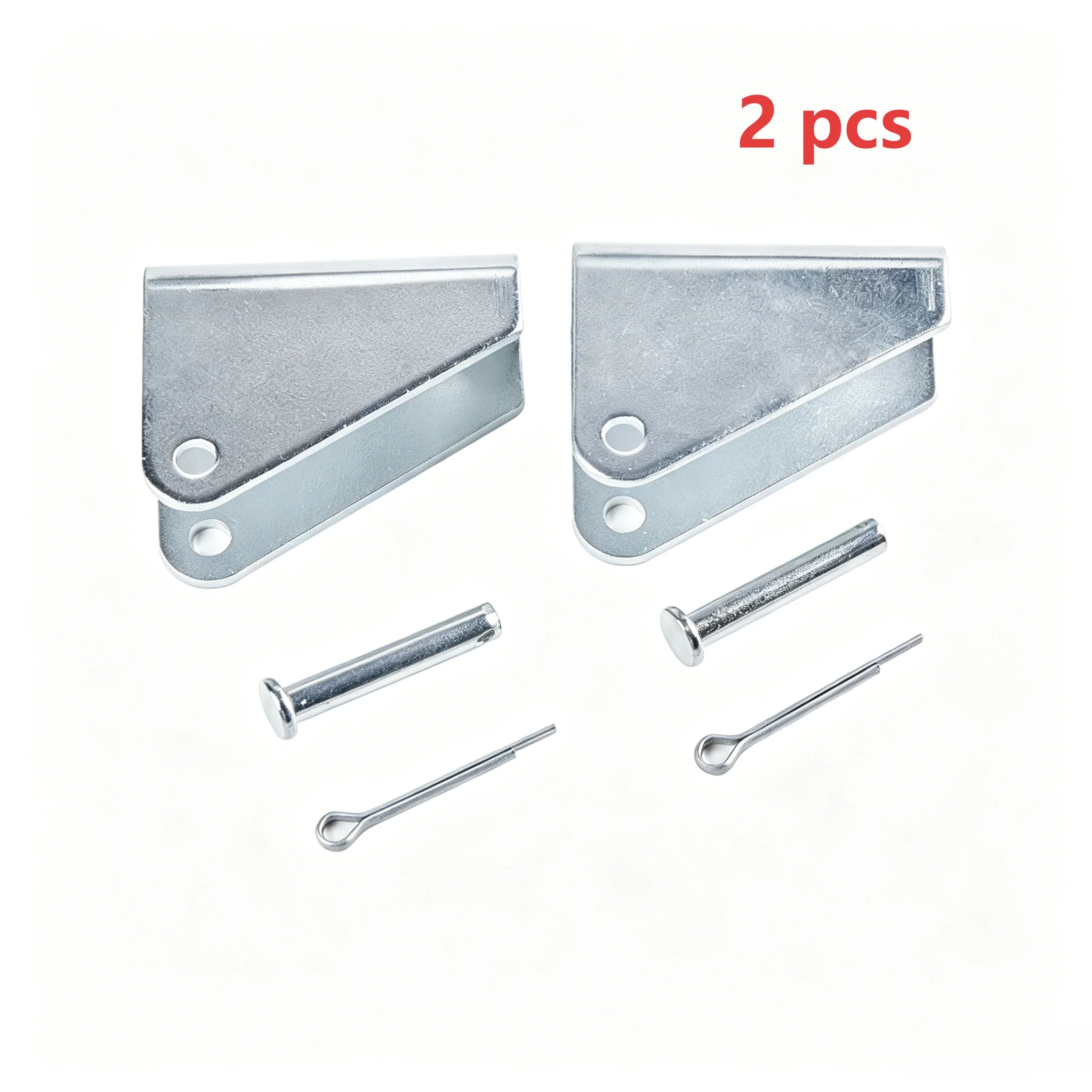 2 PCS U-Type Linear Actuator Mounting Bracket Metal Support Holder with Pin for Electric Push Rod DC Actuator