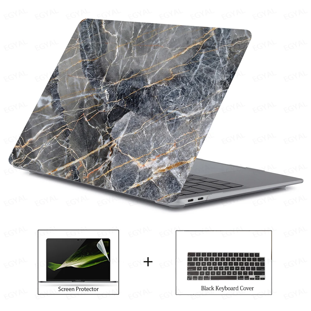 

For MacBook Air 13 2025 Model A3240 Case with Screen Protector & Keyboard Cover Compatible for MacBook Air/Pro 13 14 15.3 16 M4