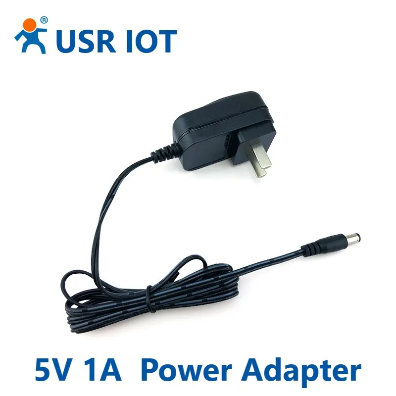 Adaptador de corriente de 5V y 1A, AC110-240V de fuente de alimentación de 50/60HZ a CC de 5V y 1A, enchufe europeo y estadounidense, cargador