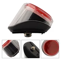 Bicycle Tail Light Rear Safety LED Reflector Bike Solar Rechargeable Lamp Night Riding Lights Cycling Accessories