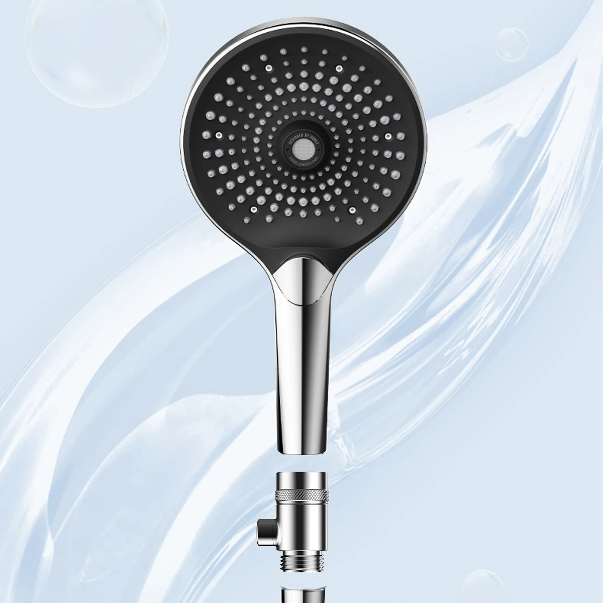 BriskSpring Micro Nano Bubble Generator G1/2 Shower Filter Deep cleaning Shower Purifier Improve Hair Skin Bathroom Accessories
