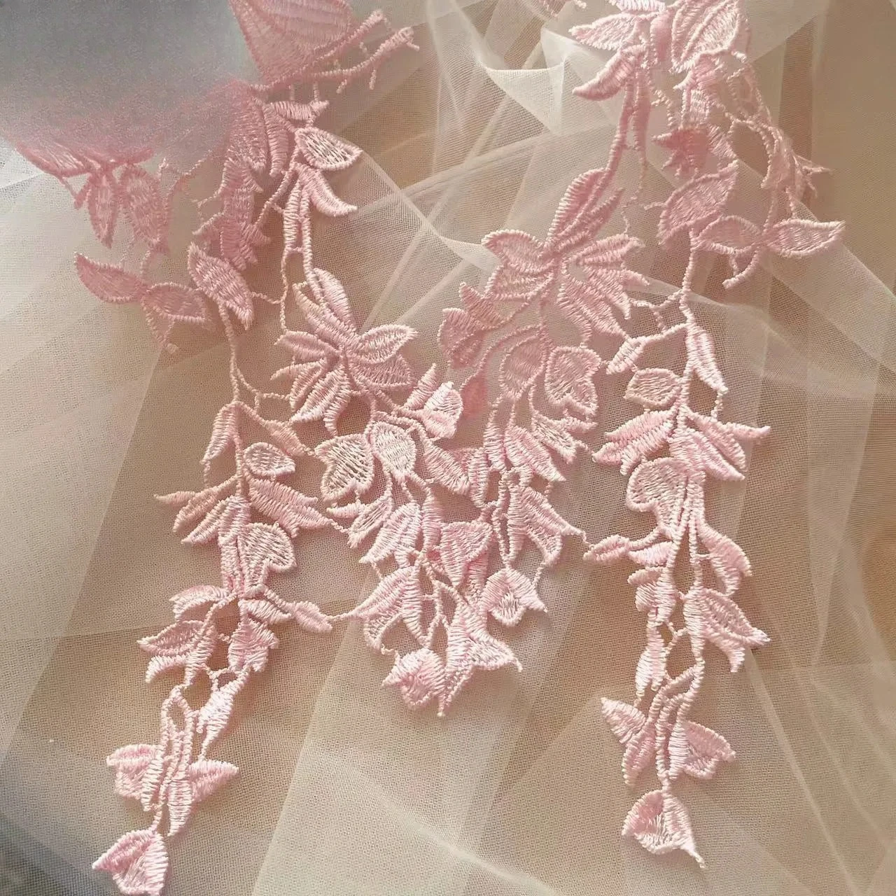 10-20 Pieces, High-quality Grape Flower Leaf Mirror Lace Patches, Handmade Children's Clothing Background Decoration Accessories