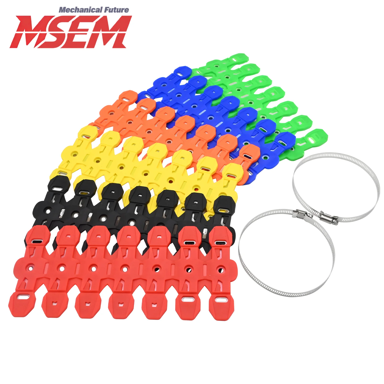 For KTM HUSQVARNA YAMAHA YZ125 YZ250 SUZUK GAS-GAS BETA HONDA KAWASAKI ATV etc Motorcycle Exhaust Muffler Pipe Shield Protector
