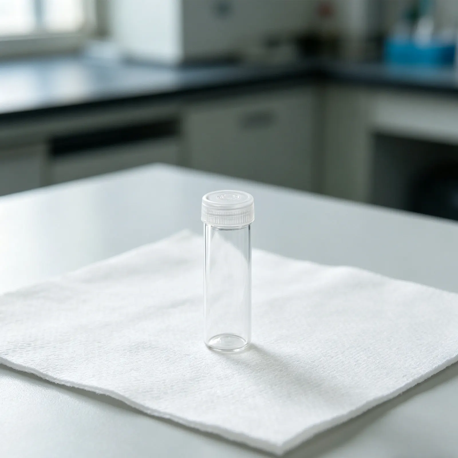 12Pcs Lab Test Tubes Clear Glass Borosilicate Flat Bottom Bottles Screw Lids Plant Propagation Scientific Sample Storage Vials