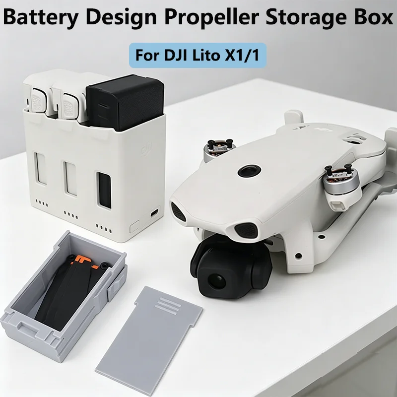 DJI LITO X1/1 드론용 배터리 모양의 프로펠러 - Drone Battery Case 리뷰 및 가격