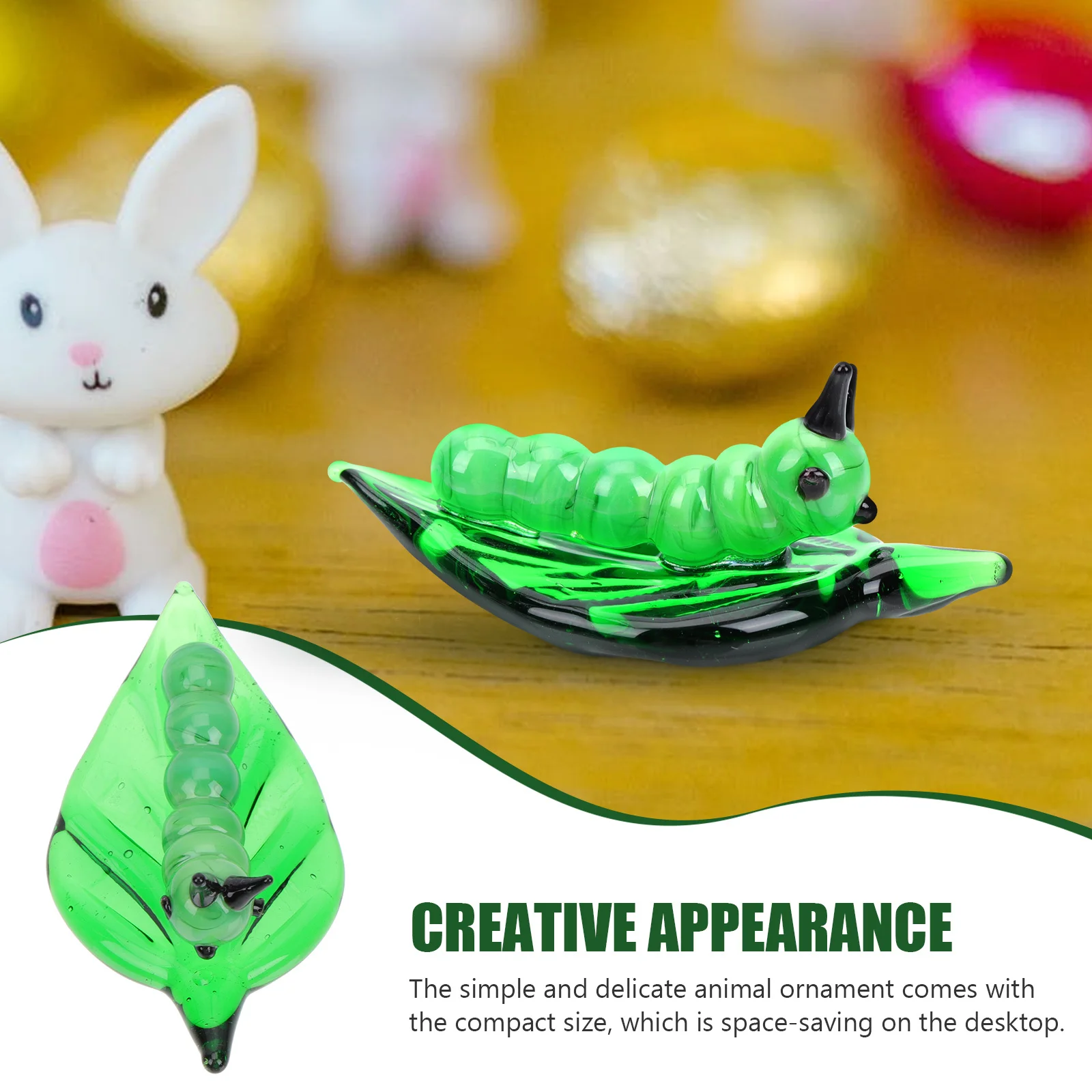 

Selected Material Easter Animal Decor Desktop Ornament Lightweight Stable Flat Bottom Animal Ornament Creative Indoor Table