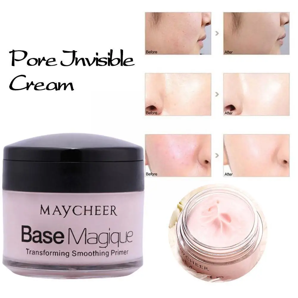 15ml Face Concealer Makeup Pore Invisible Cream Primer Pore Concealer Cover Invisible Foundation Wrinkle Maquiagem Base Por S2I8