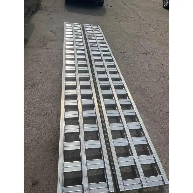 Personalizable 3 metros de longitud, duradero, capacidad de carga di 5 tonnellate, rampa de aluminio, binario por camion