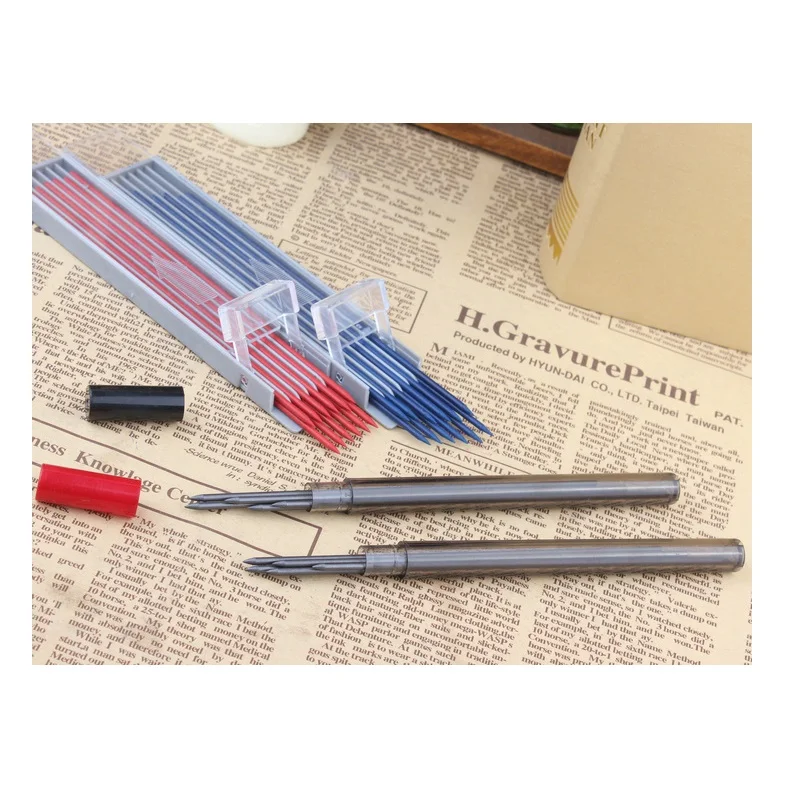 Thick Pencil Core Colored Automatic Drawing 2mm Core 2.0mm Mechanical Pencil Lead Color Mechanic Pencil Automatic Pencil Lead view 5