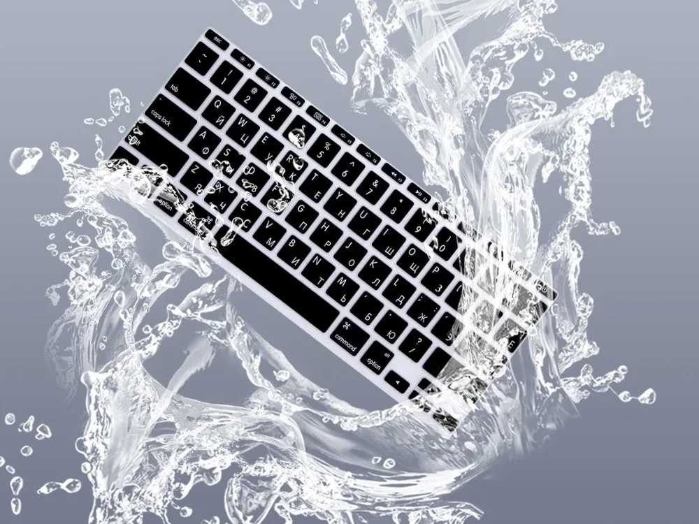 Russia Russian Letters EURO/US Enter keyboard Cover for Macbook Air 11