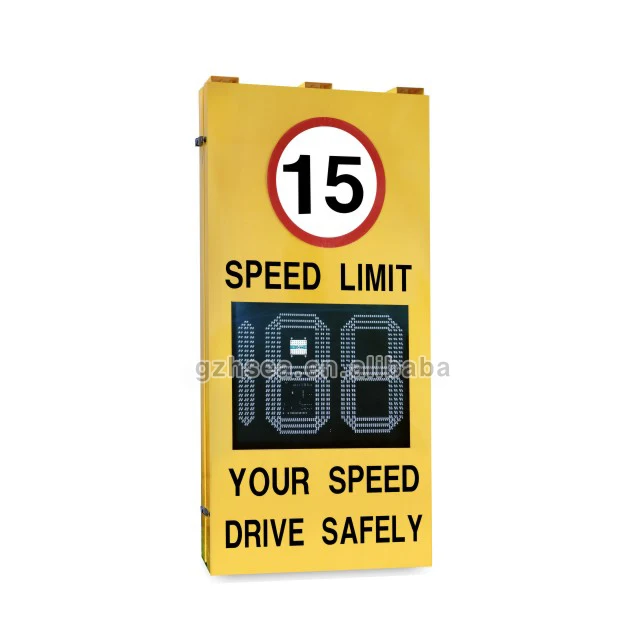 High Cost Performance Vehicle Speed Display Speed Limit Signs Road Traffic Safety Alert Radar Detector