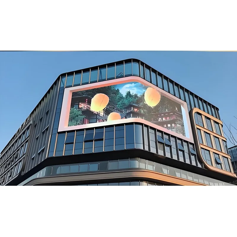 Outdoor LED Billboard High Brightness Sunlight Readable IP65 Waterproof HD Wide Viewing Angle Display Screen