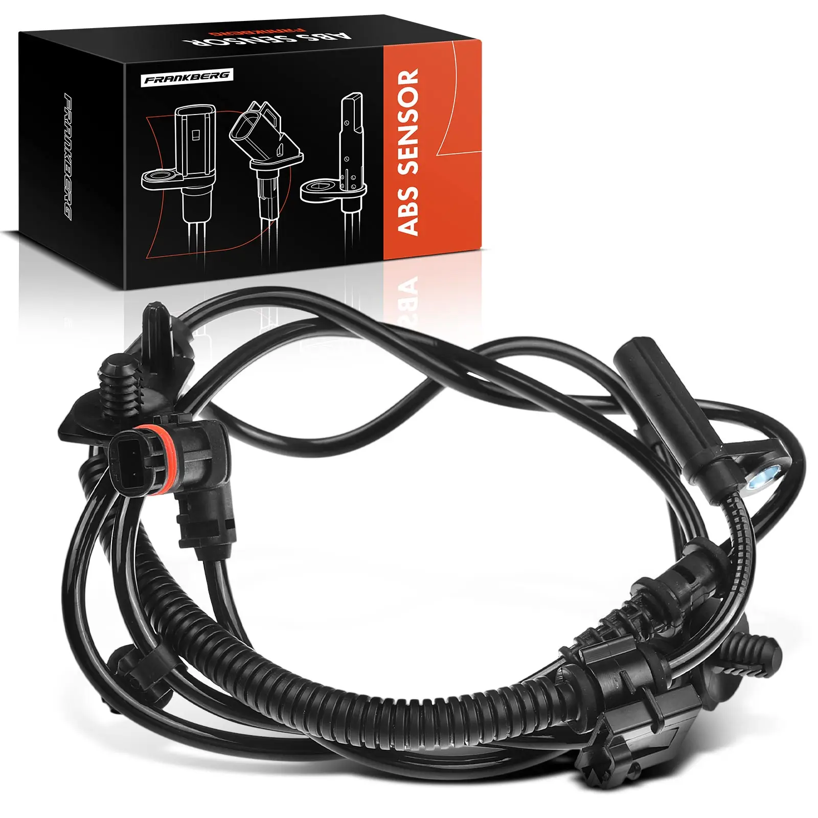 Frankberg 1x ABS Sensor Achteras Links Voor Chrysler 300 C Touring Dodge Challenger Coupe Charger 2004-2012 4779247AA