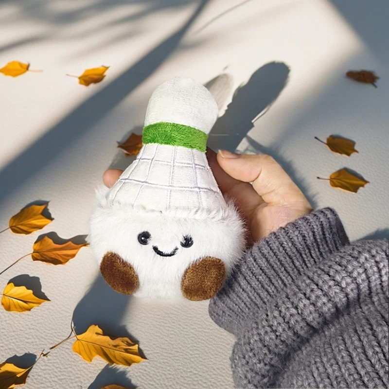 Pendentif de poupée en peluche de Badminton créatif et mignon, porte-clés de dessin animé de Couple, emballage amusant, décoration, 2025