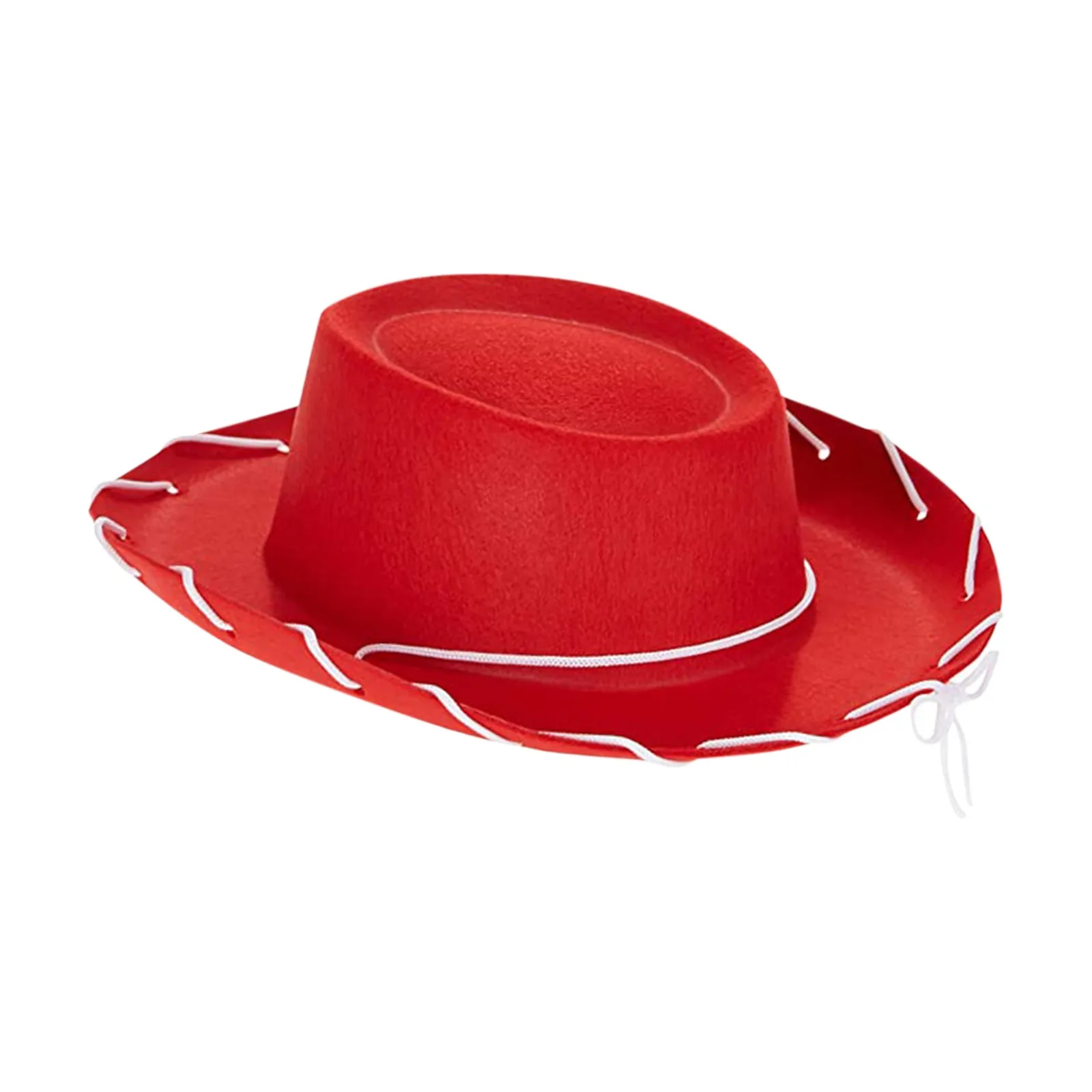 Kids Cowboy Hat Classic Western Cowgirl Felt Sombrero With Adjustable Chin Strap Toddler Party Costume Accessories For Boys Girl view 2