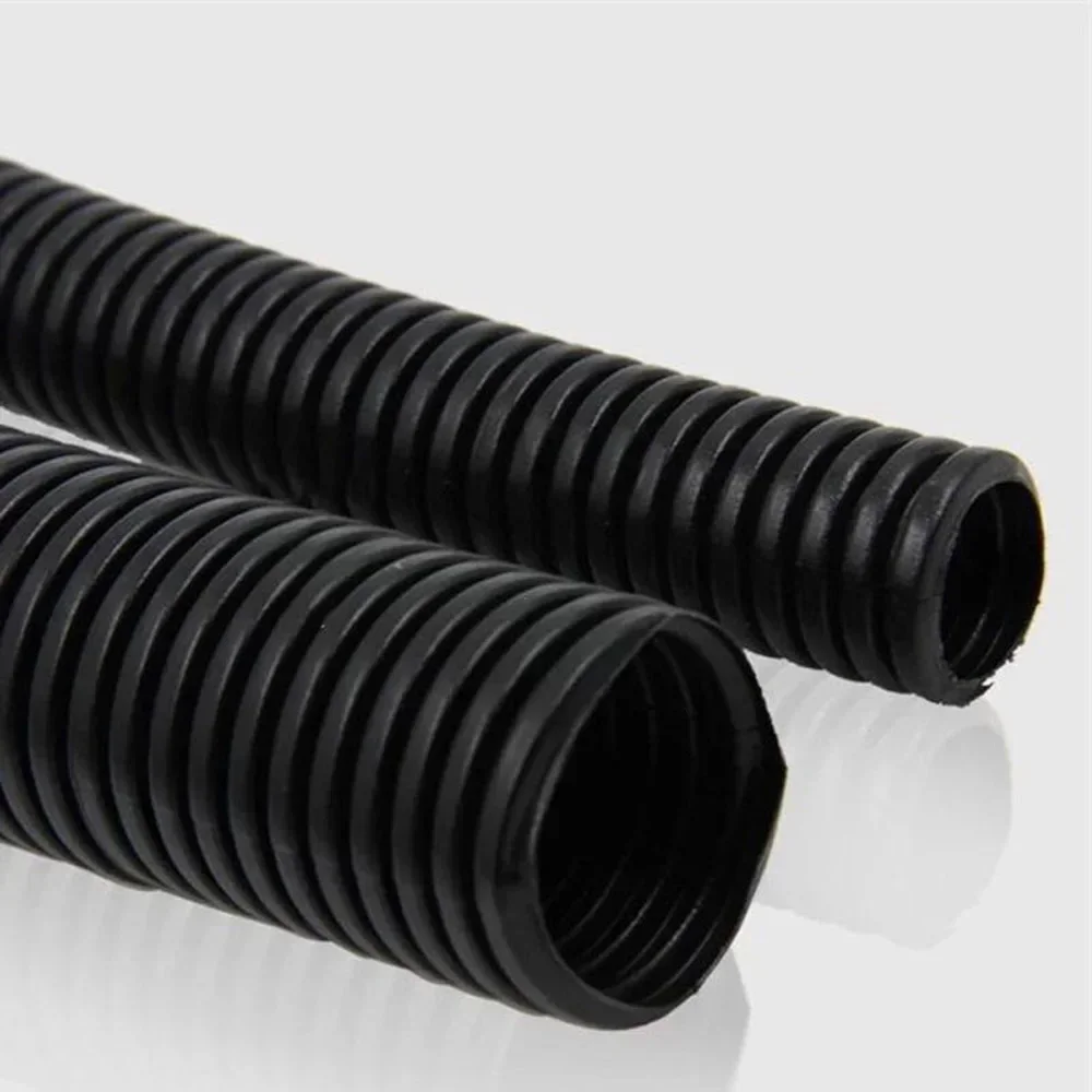 Imagem -04 - Flexível Split Loom Tubo de Proteção Cabo Management Conduit Convoluted Tubing Wire para Todos os Tipos de Carros e Casas 30m