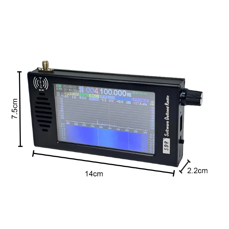 SDR Kurzwelle DSP digitale Frequenzmodulation Funkempfänger Transceiver SDR DSP Demodulation mit Verstärker