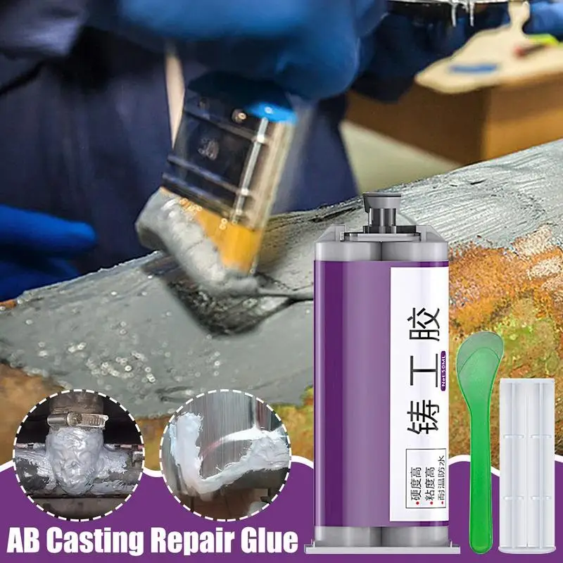 Metal Repair Glue Easy Hold Rock Glue Waterproof Metal Welding Glue Multifunctional Plumbers Glue Metal Repair Gel For Metal