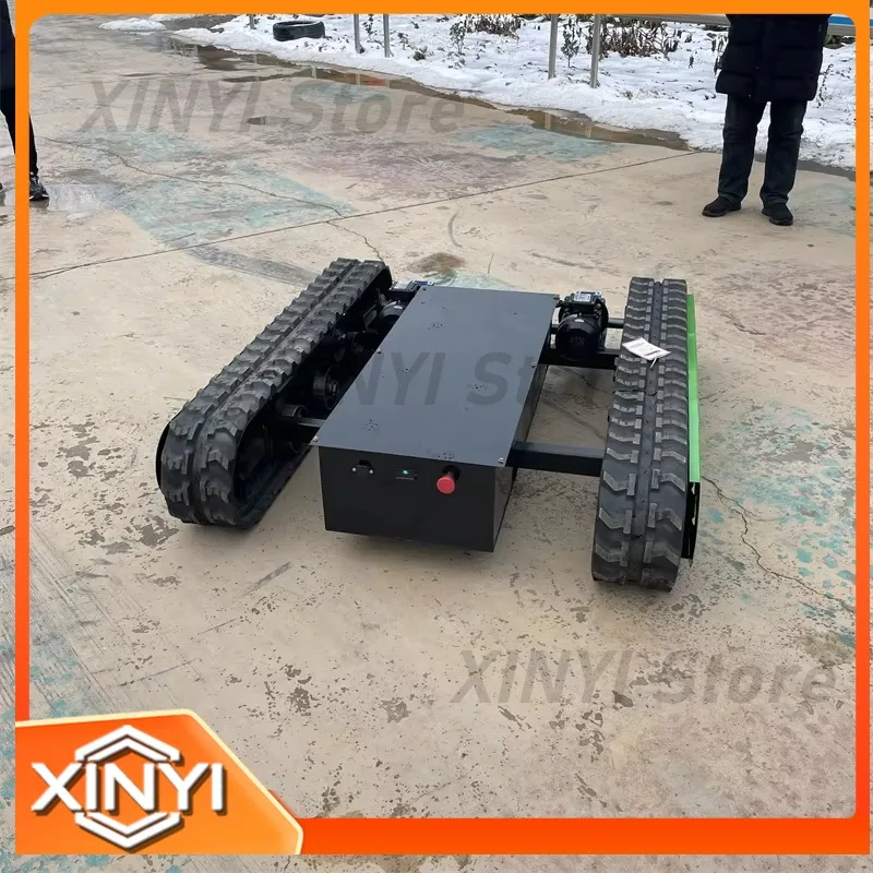All Terrain Hybrid Power Climbing Heavy Load Tracked Robotic Chassis for Robotics Kit DIY Robot Building Educational STEM