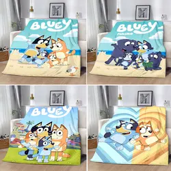 B-blueys bandit-chili bedruckte decke picknick decken warme decke weiche und bequeme decke home reise geburtstags geschenk